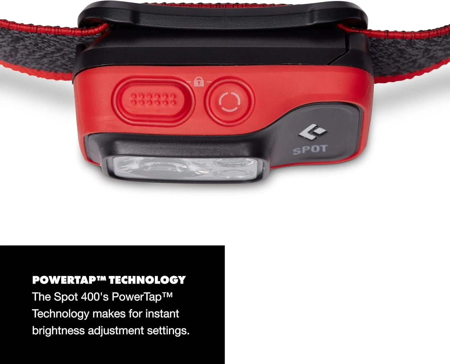 BLACK DIAMOND Spot 400 LED Headlamp, Waterproof and Dimmable Battery Powered Headlamp for Camping, Hiking, Running, Work with Red Light Headlamp Mode, Octane