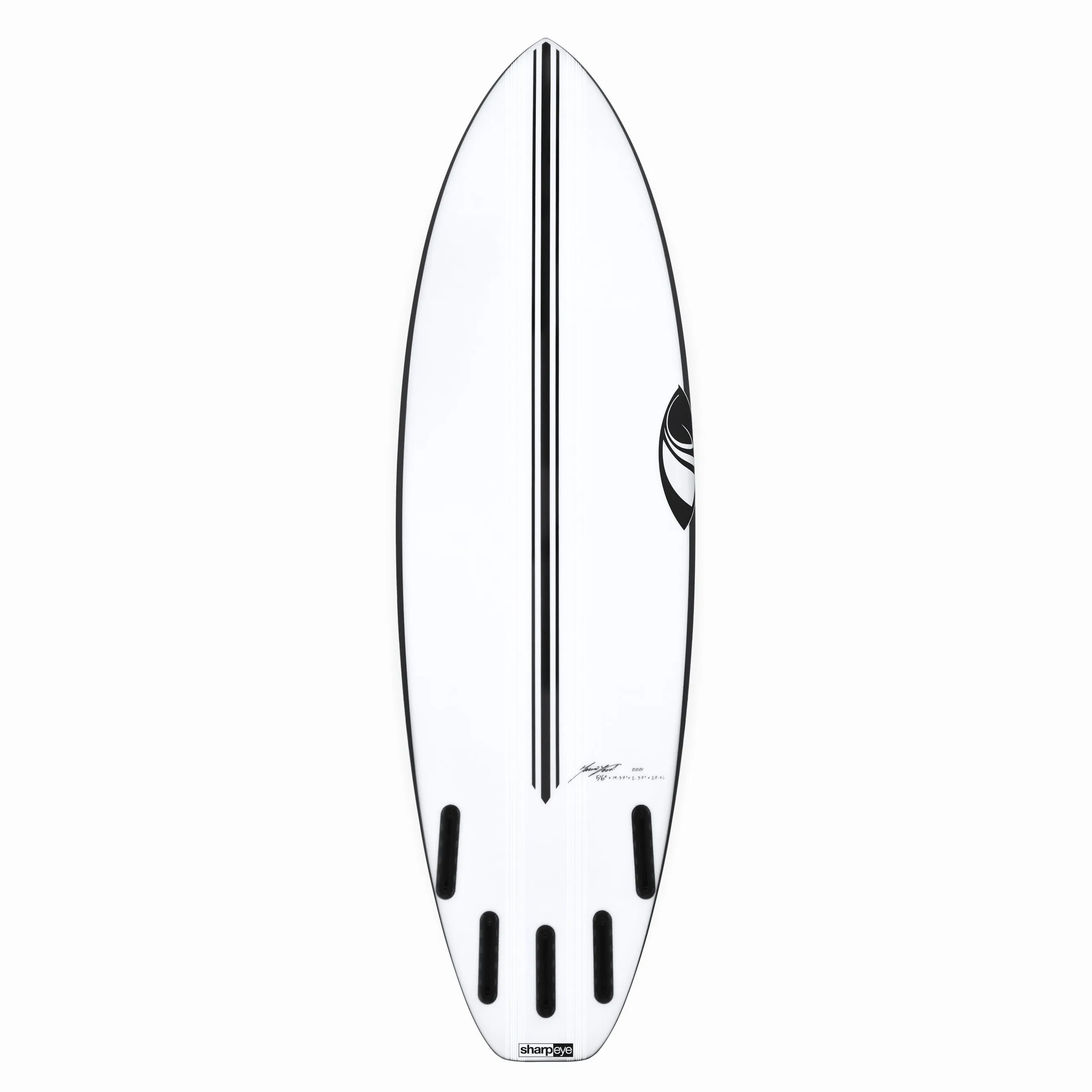 CHEAT CODE (E3 LITE) 5'10" x 19.75 X 2.55 - 31.30L, Squash, 5x  FCS 2 Fin Boxes, Epoxy E3 - ID:875962