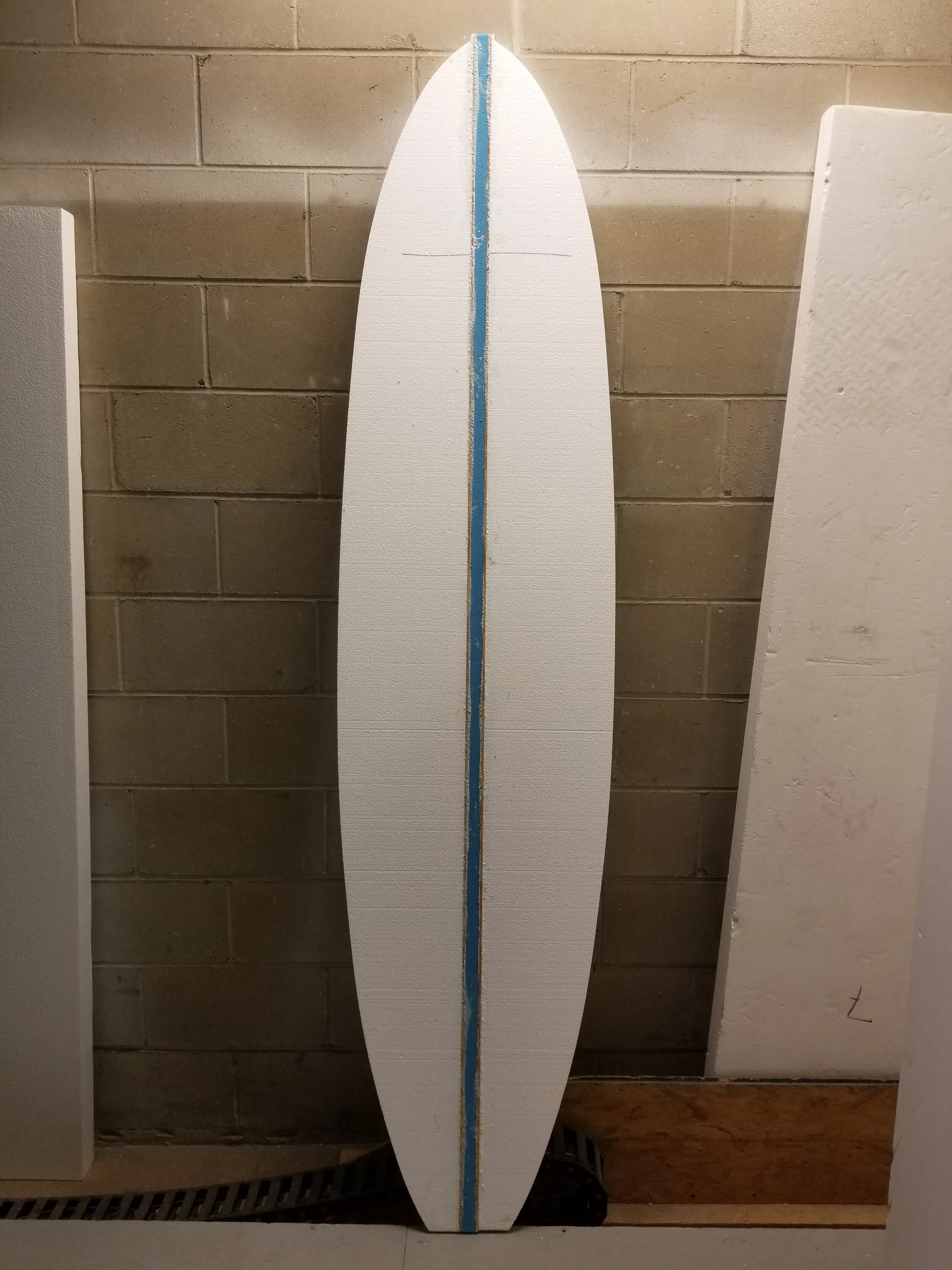 Custom Designed Engineered EPS Foam Blank 9'0" - 10'0" Long