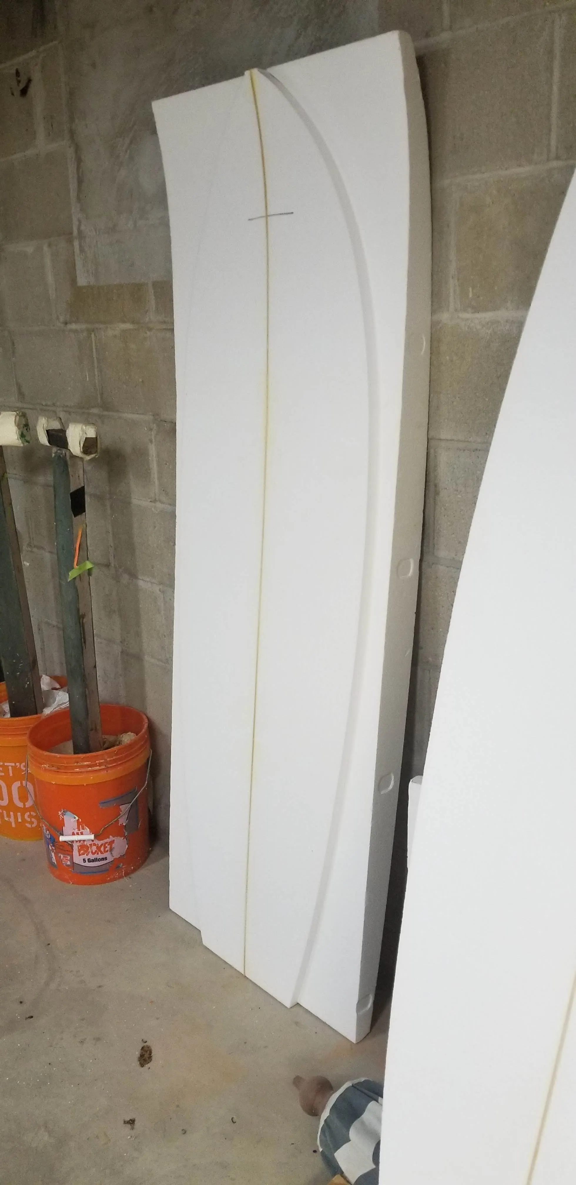 Custom Designed Engineered EPS Foam Blank 9'0" - 10'0" Long