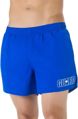 Dolfin Lifeguard Men's Solid 5" Water Short Red