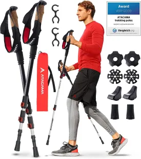 Enhance Your Hiking Experience with ATACAMA 2 Lightweight Hiking Poles: The Perfect Companion for Your Trekking Adventures!