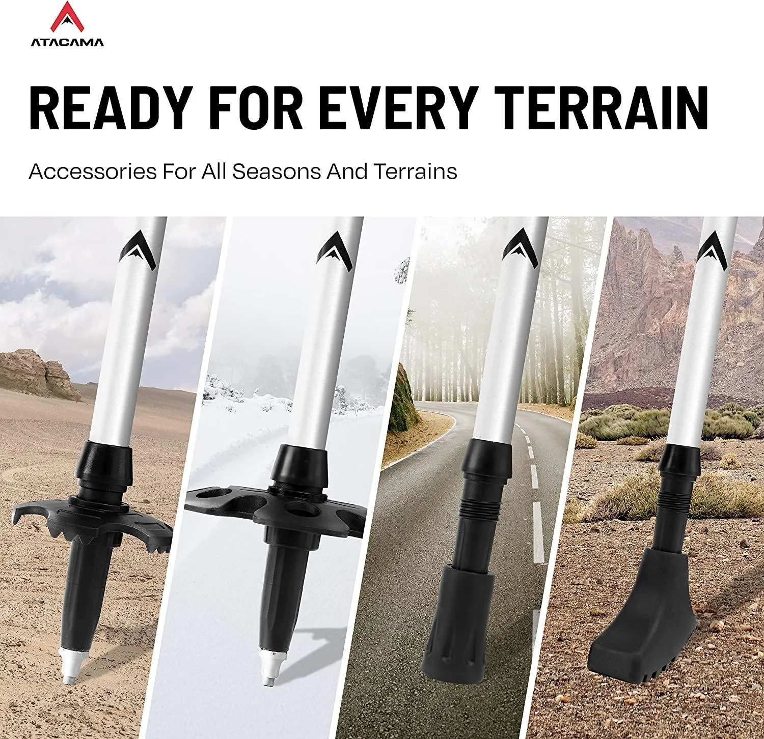Enhance Your Hiking Experience with ATACAMA 2 Lightweight Hiking Poles: The Perfect Companion for Your Trekking Adventures!