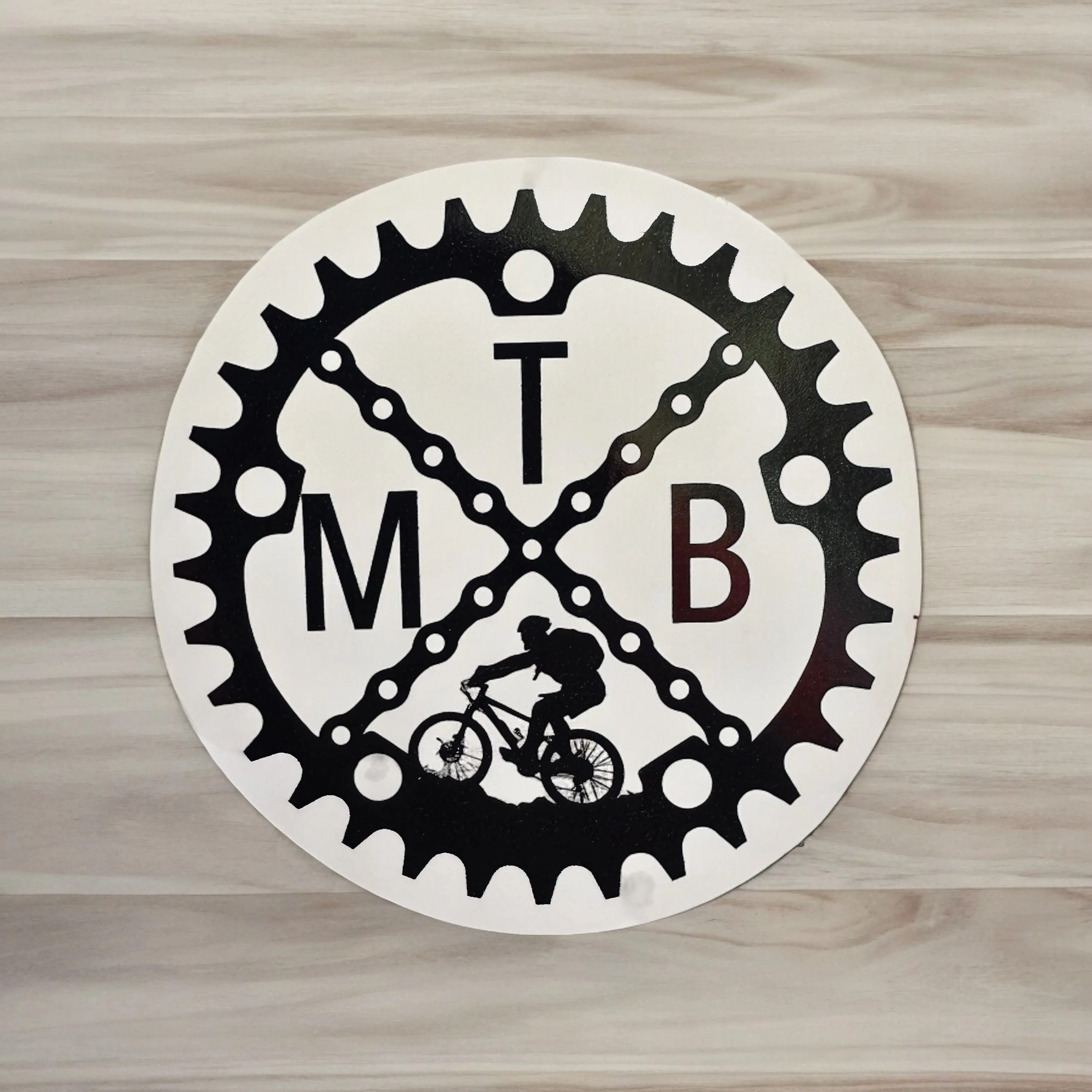 Mountain biking sticker, Mountain bike sticker, Mountain bike decal, Free Shipping,