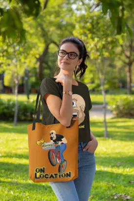 Mountain Biking Tote (light brown)