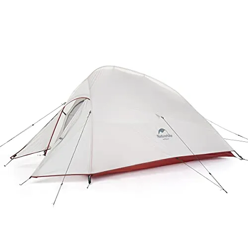 Naturehike Cloud up Pro 2 Person Tent, Double Layer Waterproof Two Person Tent,Ultralight 2 Person Backpacking Tent with Footprint