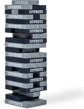 NFL Pro Football Tabletop Stackers Block Game by Wild Sports - Perfect Gift for NFL Football Fan, Dorm Game, Rec Room, Tailgate