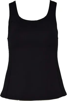 Private Island Hawaii Women UPF50  Tankini Bathing Swimsuits Sleeveless Tank Bra Top Swim Rash Guard (RTY)