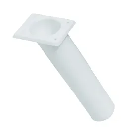 Rod Holder Rectangle 30 Degree White