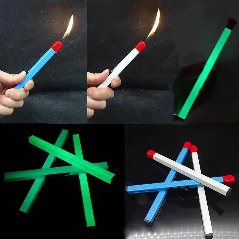 Super Long Match Shaped Torch Lighter – Perfect for Aromatherapy, Kitchen Use & Daily Essentials, Inflatable and Stylish