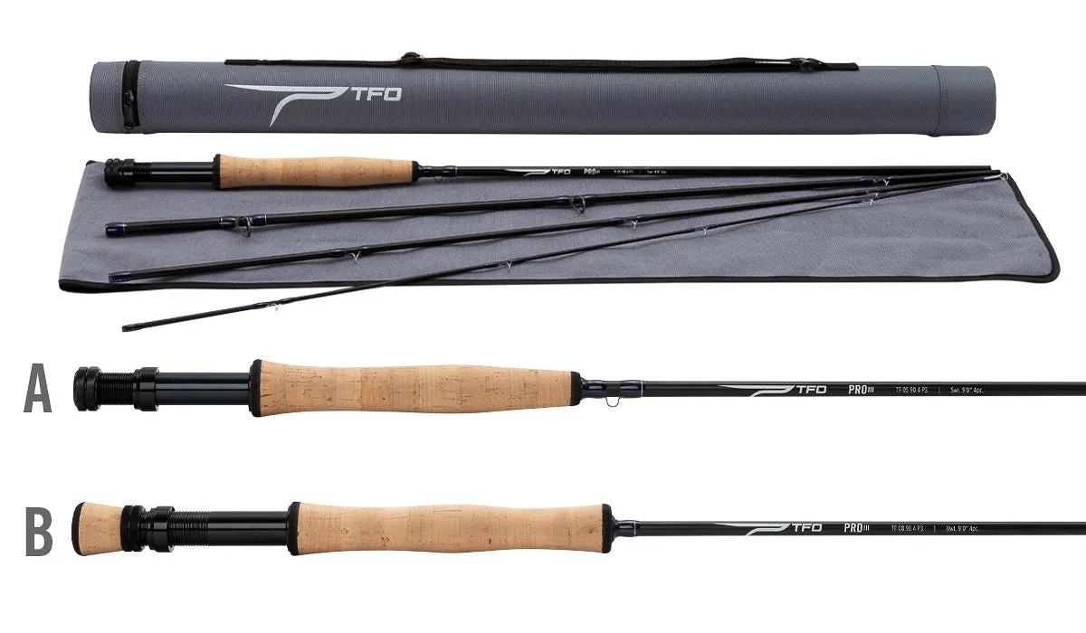 TFO Professional III Series Fly Rods