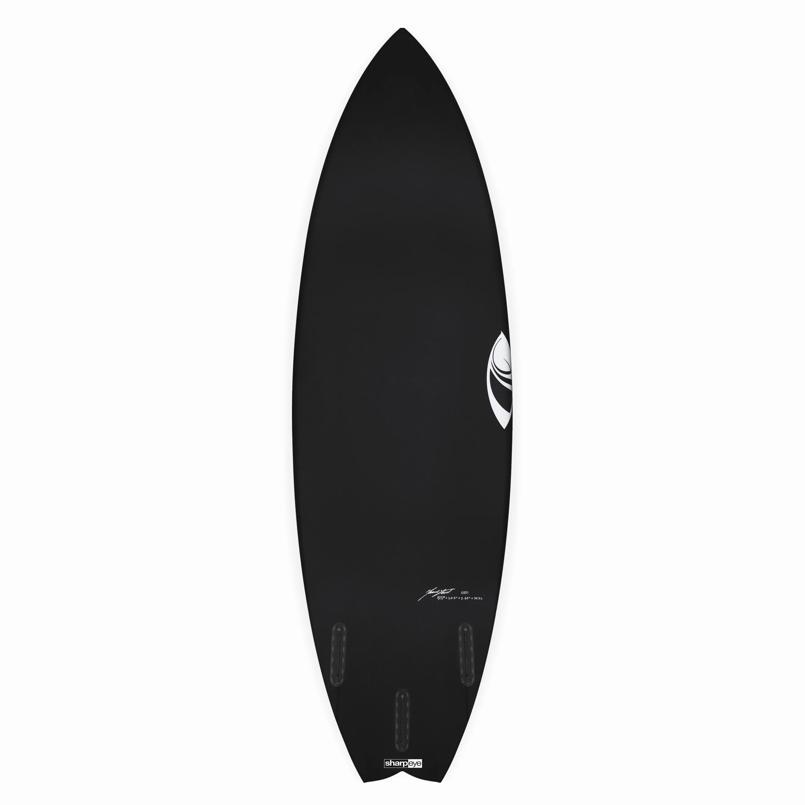 TWIN TURBO (C1 LITE) 5'10" x 20.0 X 2.5 - 31.50L, Swallow, 3x  FCS 2 Fin Boxes, C1 - ID:921866