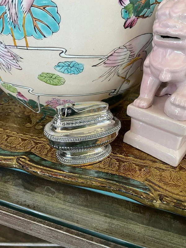 Vintage Lighter, Ronson Silverplate