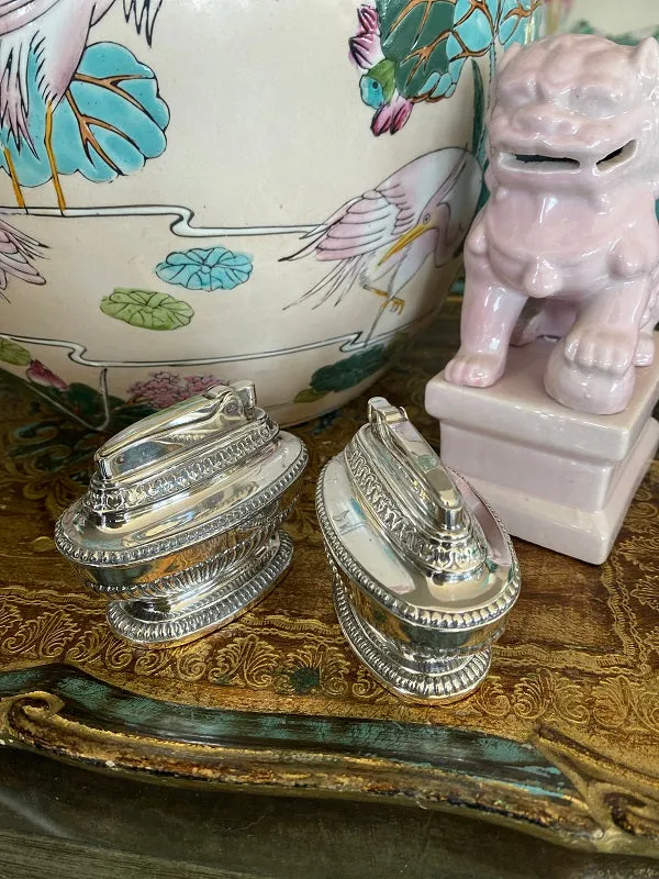 Vintage Lighter, Ronson Silverplate