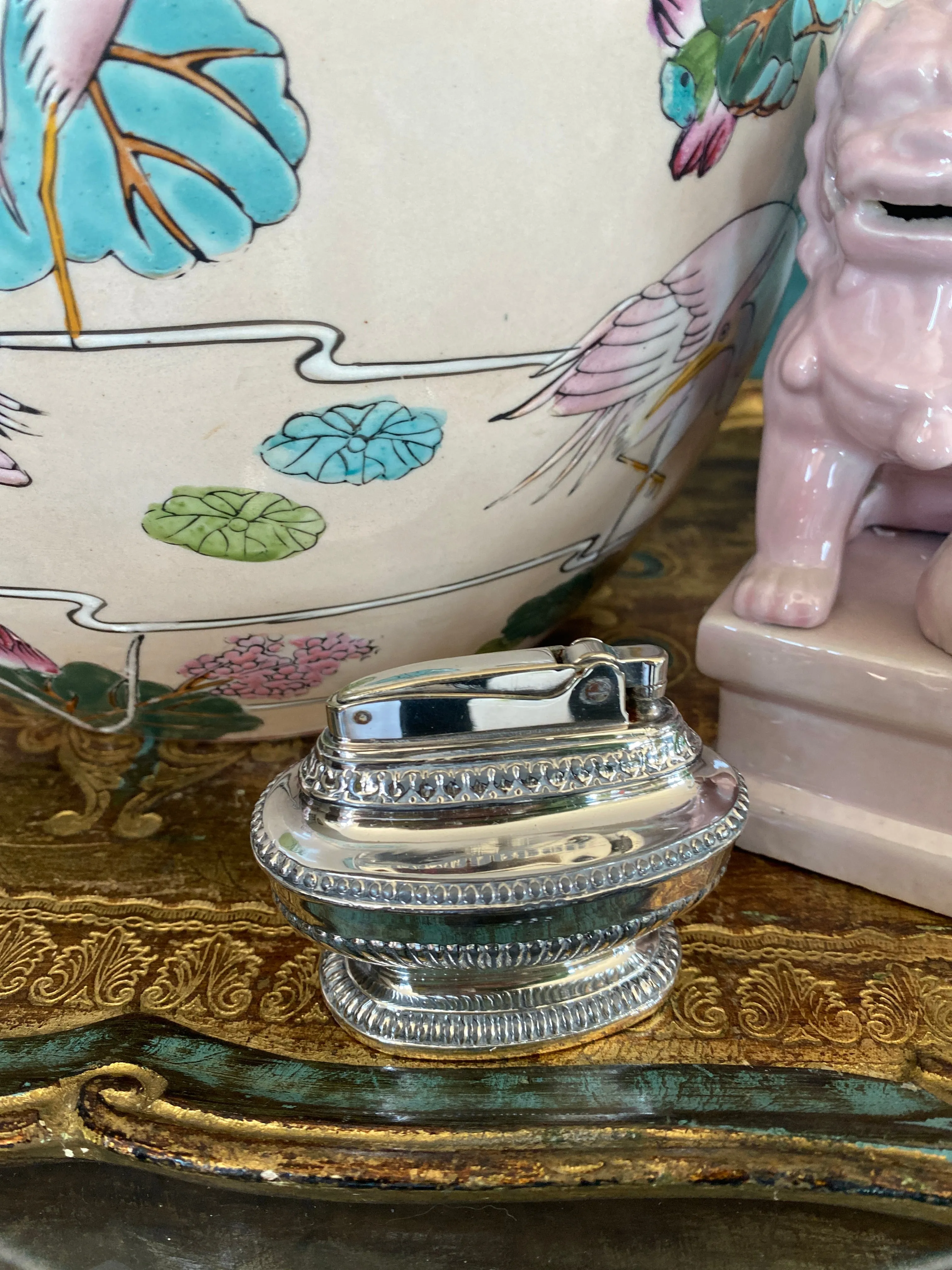 Vintage Lighter, Ronson Silverplate