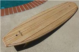 Wood Surfboard Kit - The Chameleon